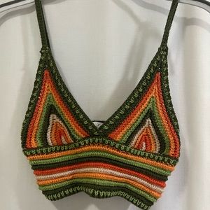 Very neat colored combo crotchet top.This is definitely one of my favorites!